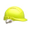 Helm Concept in ABS met normale klep geventileerd geel